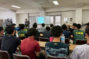 2025年7月5日西南学院大学硬式野球部キャリアガイダンス